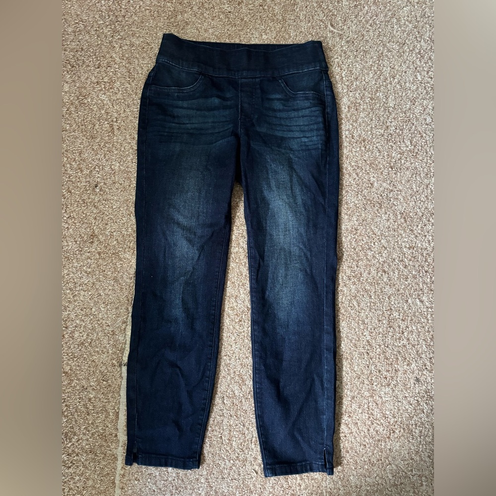 Simply Vera Vera Wang Dark Blue Skinny Jeans
